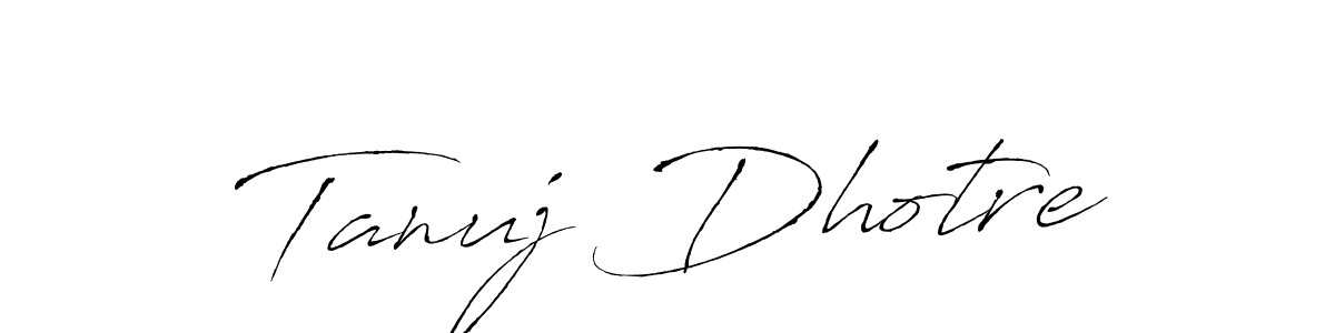 Also You can easily find your signature by using the search form. We will create Tanuj Dhotre name handwritten signature images for you free of cost using Antro_Vectra sign style. Tanuj Dhotre signature style 6 images and pictures png