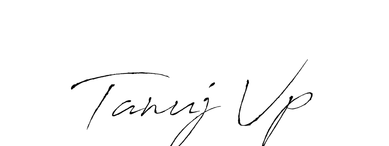 Make a beautiful signature design for name Tanuj Vp. With this signature (Antro_Vectra) style, you can create a handwritten signature for free. Tanuj Vp signature style 6 images and pictures png