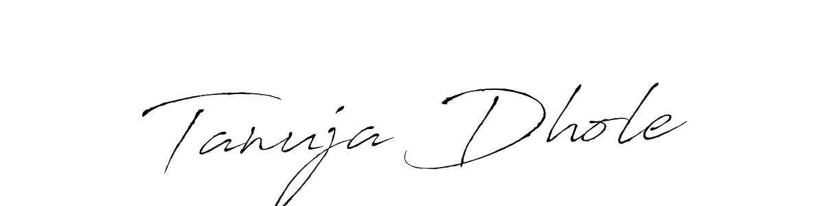 Best and Professional Signature Style for Tanuja Dhole. Antro_Vectra Best Signature Style Collection. Tanuja Dhole signature style 6 images and pictures png