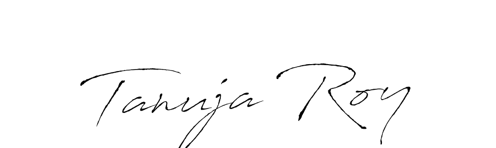 Also You can easily find your signature by using the search form. We will create Tanuja Roy name handwritten signature images for you free of cost using Antro_Vectra sign style. Tanuja Roy signature style 6 images and pictures png