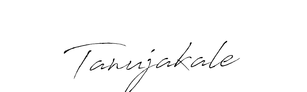 Antro_Vectra is a professional signature style that is perfect for those who want to add a touch of class to their signature. It is also a great choice for those who want to make their signature more unique. Get Tanujakale name to fancy signature for free. Tanujakale signature style 6 images and pictures png