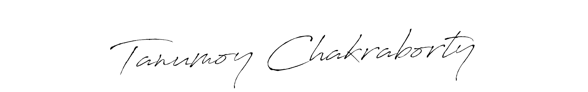 Create a beautiful signature design for name Tanumoy Chakraborty. With this signature (Antro_Vectra) fonts, you can make a handwritten signature for free. Tanumoy Chakraborty signature style 6 images and pictures png