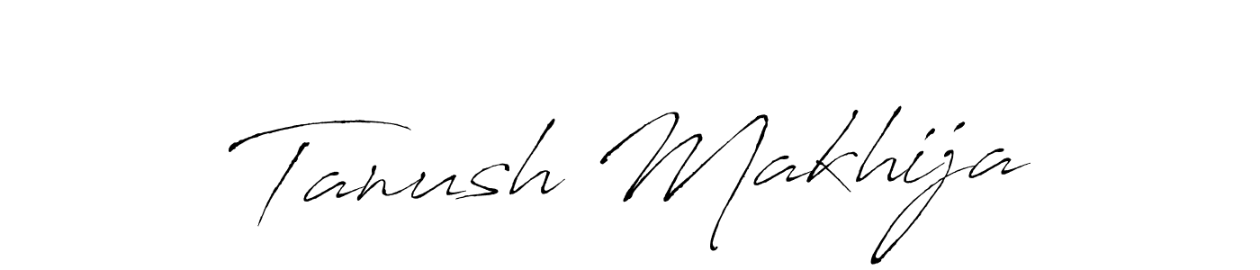 Here are the top 10 professional signature styles for the name Tanush Makhija. These are the best autograph styles you can use for your name. Tanush Makhija signature style 6 images and pictures png