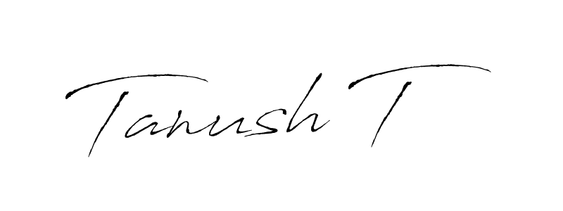 You can use this online signature creator to create a handwritten signature for the name Tanush T. This is the best online autograph maker. Tanush T signature style 6 images and pictures png