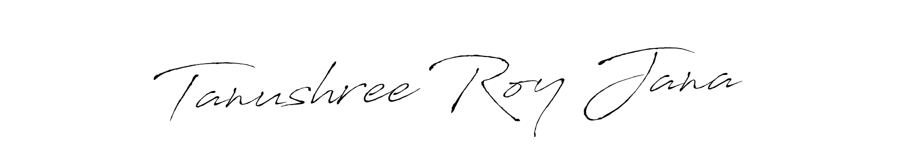 if you are searching for the best signature style for your name Tanushree Roy Jana. so please give up your signature search. here we have designed multiple signature styles  using Antro_Vectra. Tanushree Roy Jana signature style 6 images and pictures png