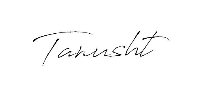 Similarly Antro_Vectra is the best handwritten signature design. Signature creator online .You can use it as an online autograph creator for name Tanusht. Tanusht signature style 6 images and pictures png