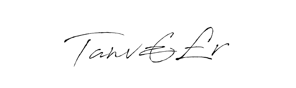 How to make Tanv€£r name signature. Use Antro_Vectra style for creating short signs online. This is the latest handwritten sign. Tanv€£r signature style 6 images and pictures png