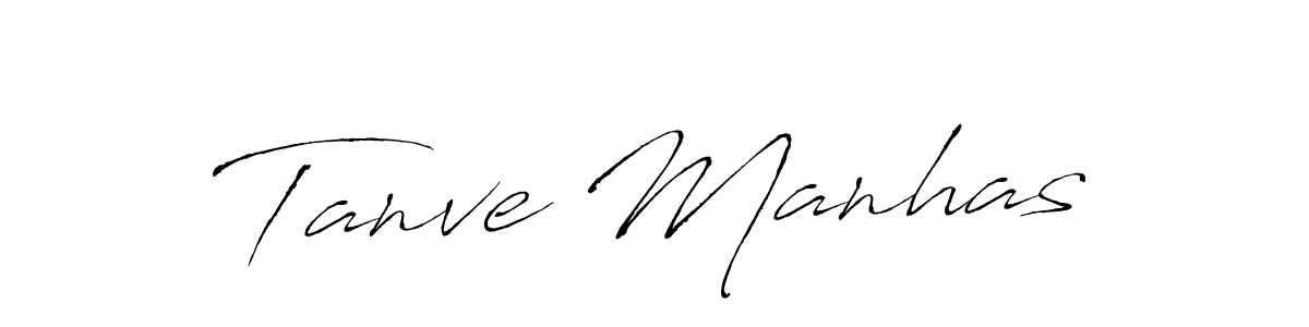 How to make Tanve Manhas signature? Antro_Vectra is a professional autograph style. Create handwritten signature for Tanve Manhas name. Tanve Manhas signature style 6 images and pictures png