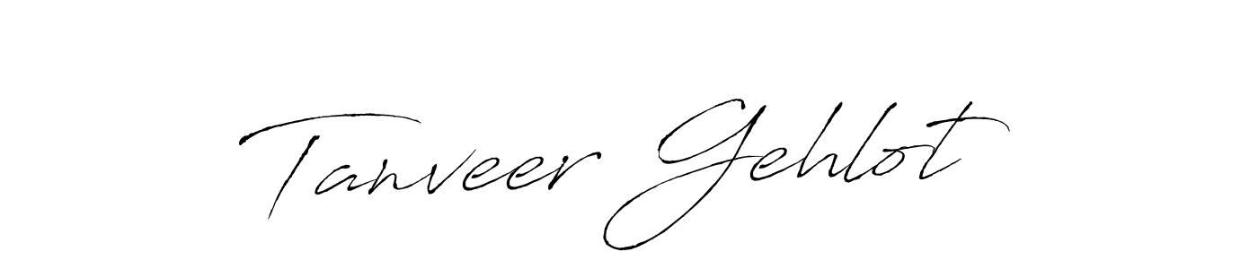 You should practise on your own different ways (Antro_Vectra) to write your name (Tanveer Gehlot) in signature. don't let someone else do it for you. Tanveer Gehlot signature style 6 images and pictures png