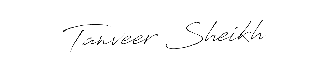 if you are searching for the best signature style for your name Tanveer Sheikh. so please give up your signature search. here we have designed multiple signature styles  using Antro_Vectra. Tanveer Sheikh signature style 6 images and pictures png