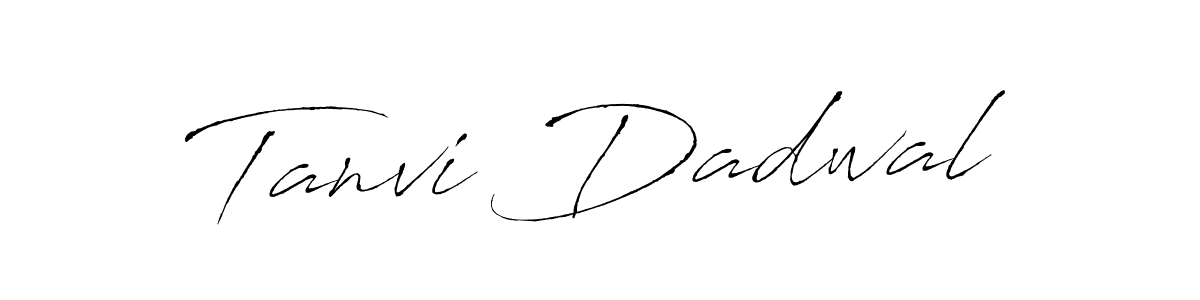 Make a beautiful signature design for name Tanvi Dadwal. Use this online signature maker to create a handwritten signature for free. Tanvi Dadwal signature style 6 images and pictures png