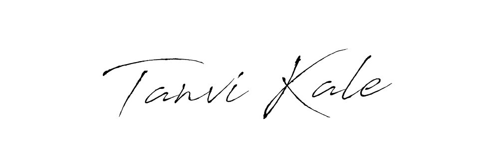 How to make Tanvi Kale signature? Antro_Vectra is a professional autograph style. Create handwritten signature for Tanvi Kale name. Tanvi Kale signature style 6 images and pictures png