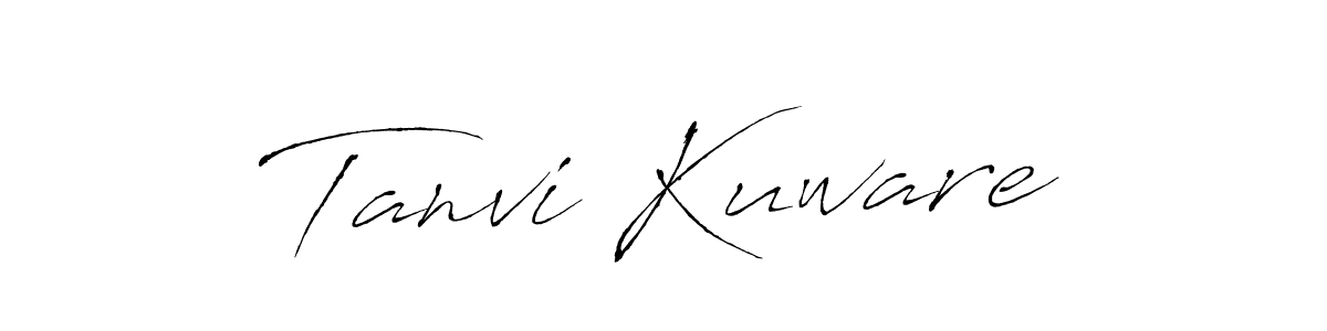 Also You can easily find your signature by using the search form. We will create Tanvi Kuware name handwritten signature images for you free of cost using Antro_Vectra sign style. Tanvi Kuware signature style 6 images and pictures png