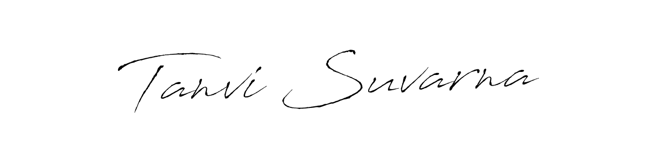 Similarly Antro_Vectra is the best handwritten signature design. Signature creator online .You can use it as an online autograph creator for name Tanvi Suvarna. Tanvi Suvarna signature style 6 images and pictures png