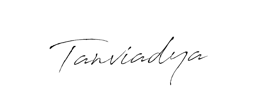 Make a beautiful signature design for name Tanviadya. Use this online signature maker to create a handwritten signature for free. Tanviadya signature style 6 images and pictures png