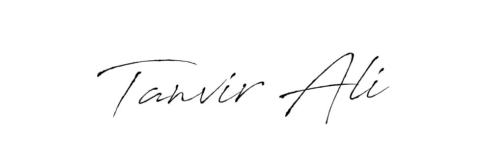 Make a beautiful signature design for name Tanvir Ali. Use this online signature maker to create a handwritten signature for free. Tanvir Ali signature style 6 images and pictures png