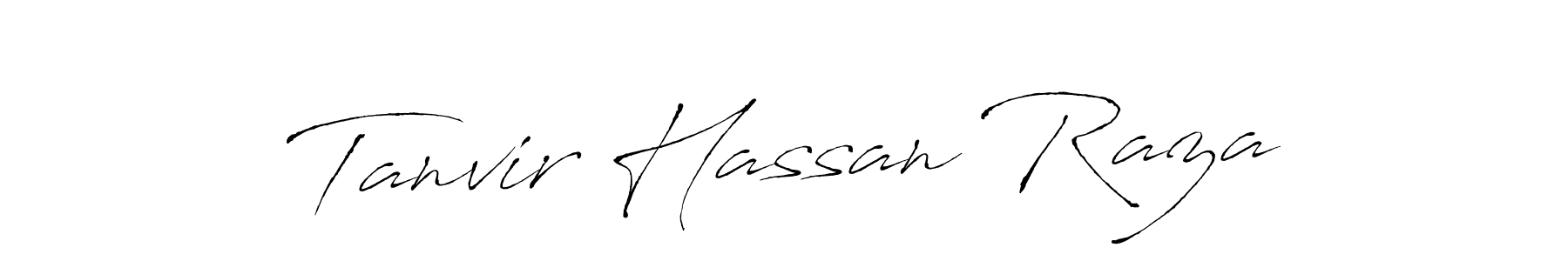 It looks lik you need a new signature style for name Tanvir Hassan Raza. Design unique handwritten (Antro_Vectra) signature with our free signature maker in just a few clicks. Tanvir Hassan Raza signature style 6 images and pictures png