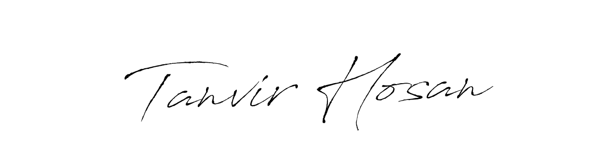 You should practise on your own different ways (Antro_Vectra) to write your name (Tanvir Hosan) in signature. don't let someone else do it for you. Tanvir Hosan signature style 6 images and pictures png