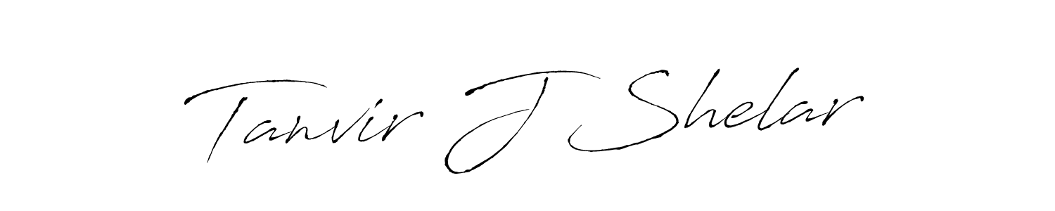 Tanvir J Shelar stylish signature style. Best Handwritten Sign (Antro_Vectra) for my name. Handwritten Signature Collection Ideas for my name Tanvir J Shelar. Tanvir J Shelar signature style 6 images and pictures png