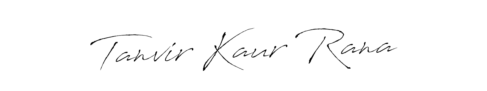 How to make Tanvir Kaur Rana signature? Antro_Vectra is a professional autograph style. Create handwritten signature for Tanvir Kaur Rana name. Tanvir Kaur Rana signature style 6 images and pictures png