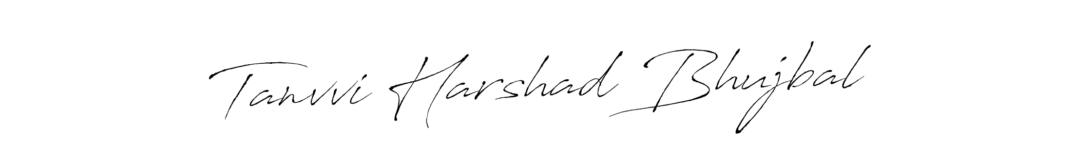 It looks lik you need a new signature style for name Tanvvi Harshad Bhujbal. Design unique handwritten (Antro_Vectra) signature with our free signature maker in just a few clicks. Tanvvi Harshad Bhujbal signature style 6 images and pictures png