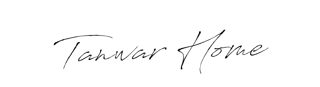 The best way (Antro_Vectra) to make a short signature is to pick only two or three words in your name. The name Tanwar Home include a total of six letters. For converting this name. Tanwar Home signature style 6 images and pictures png