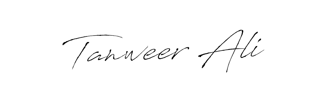 You should practise on your own different ways (Antro_Vectra) to write your name (Tanweer Ali) in signature. don't let someone else do it for you. Tanweer Ali signature style 6 images and pictures png