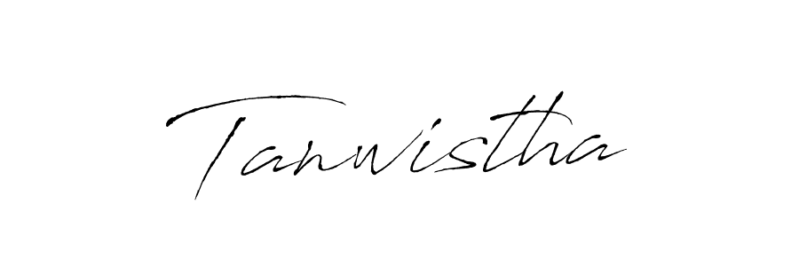 Create a beautiful signature design for name Tanwistha. With this signature (Antro_Vectra) fonts, you can make a handwritten signature for free. Tanwistha signature style 6 images and pictures png