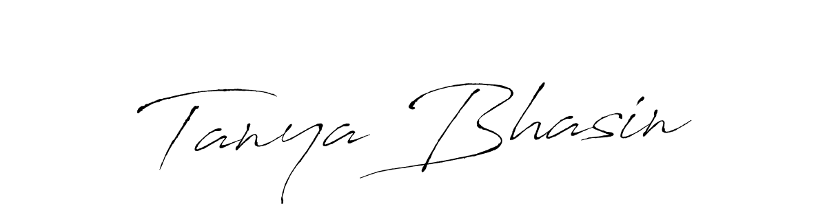 Also You can easily find your signature by using the search form. We will create Tanya Bhasin name handwritten signature images for you free of cost using Antro_Vectra sign style. Tanya Bhasin signature style 6 images and pictures png