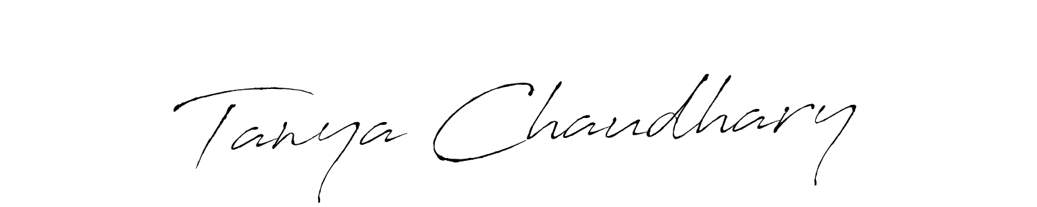 Once you've used our free online signature maker to create your best signature Antro_Vectra style, it's time to enjoy all of the benefits that Tanya Chaudhary name signing documents. Tanya Chaudhary signature style 6 images and pictures png