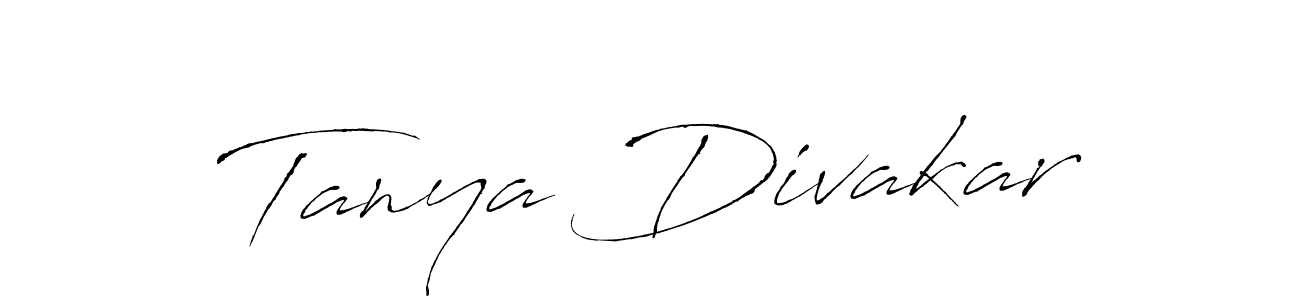 Also we have Tanya Divakar name is the best signature style. Create professional handwritten signature collection using Antro_Vectra autograph style. Tanya Divakar signature style 6 images and pictures png