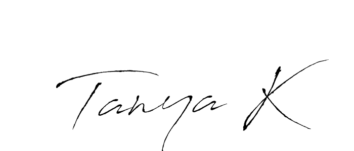 See photos of Tanya K official signature by Spectra . Check more albums & portfolios. Read reviews & check more about Antro_Vectra font. Tanya K signature style 6 images and pictures png