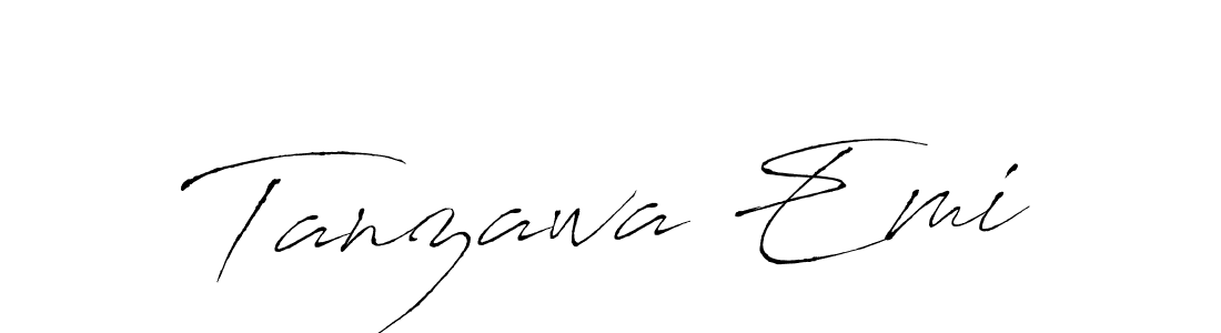 You should practise on your own different ways (Antro_Vectra) to write your name (Tanzawa Emi) in signature. don't let someone else do it for you. Tanzawa Emi signature style 6 images and pictures png