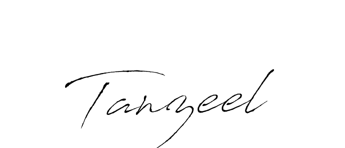 How to make Tanzeel name signature. Use Antro_Vectra style for creating short signs online. This is the latest handwritten sign. Tanzeel signature style 6 images and pictures png