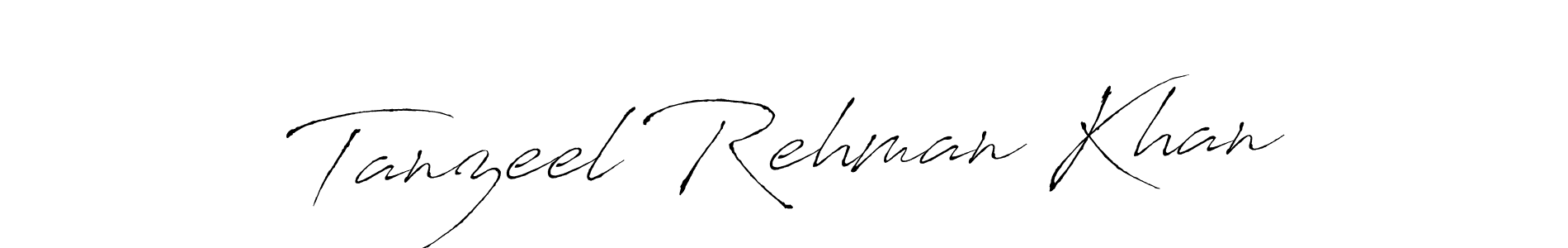 Use a signature maker to create a handwritten signature online. With this signature software, you can design (Antro_Vectra) your own signature for name Tanzeel Rehman Khan. Tanzeel Rehman Khan signature style 6 images and pictures png