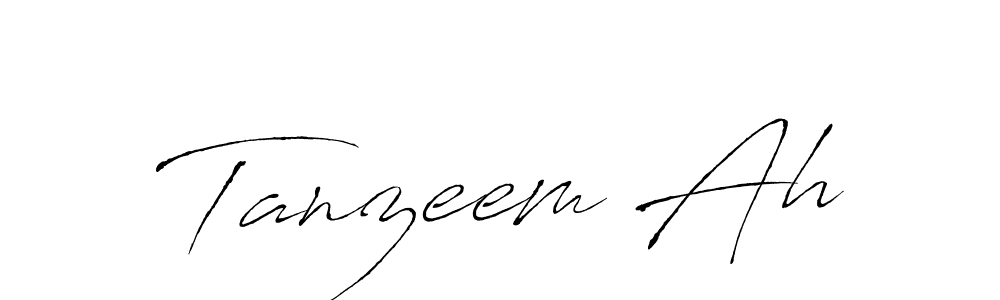 Design your own signature with our free online signature maker. With this signature software, you can create a handwritten (Antro_Vectra) signature for name Tanzeem Ah. Tanzeem Ah signature style 6 images and pictures png