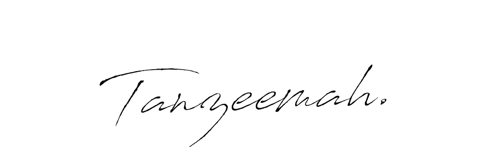 Also we have Tanzeemah. name is the best signature style. Create professional handwritten signature collection using Antro_Vectra autograph style. Tanzeemah. signature style 6 images and pictures png