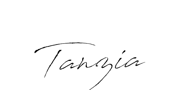 How to make Tanzia signature? Antro_Vectra is a professional autograph style. Create handwritten signature for Tanzia name. Tanzia signature style 6 images and pictures png