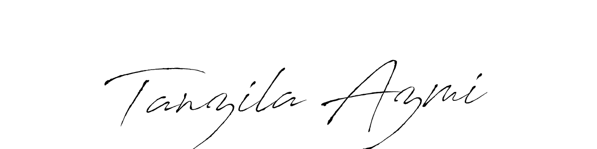 Use a signature maker to create a handwritten signature online. With this signature software, you can design (Antro_Vectra) your own signature for name Tanzila Azmi. Tanzila Azmi signature style 6 images and pictures png