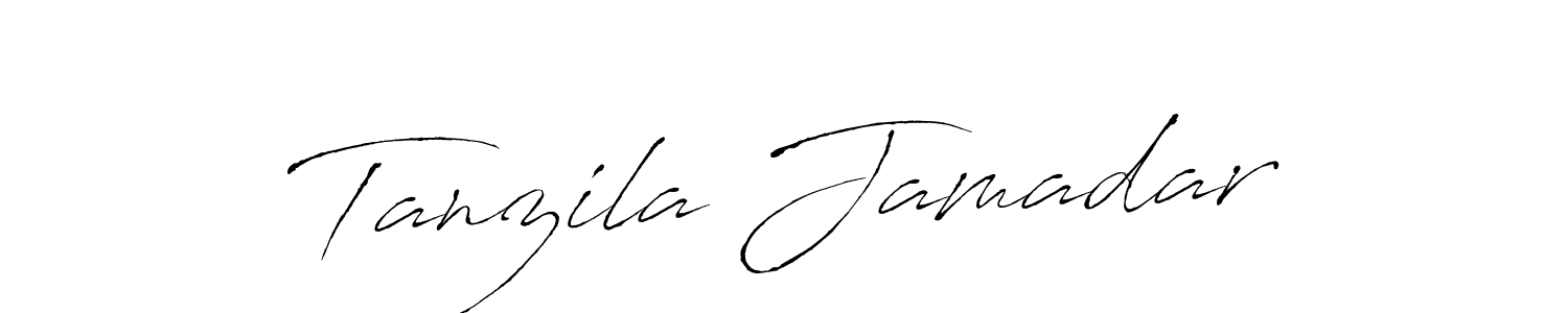 Make a short Tanzila Jamadar signature style. Manage your documents anywhere anytime using Antro_Vectra. Create and add eSignatures, submit forms, share and send files easily. Tanzila Jamadar signature style 6 images and pictures png