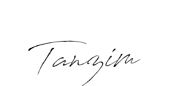 How to make Tanzim signature? Antro_Vectra is a professional autograph style. Create handwritten signature for Tanzim name. Tanzim signature style 6 images and pictures png