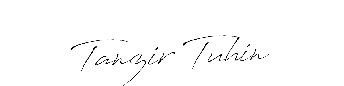 You should practise on your own different ways (Antro_Vectra) to write your name (Tanzir Tuhin) in signature. don't let someone else do it for you. Tanzir Tuhin signature style 6 images and pictures png