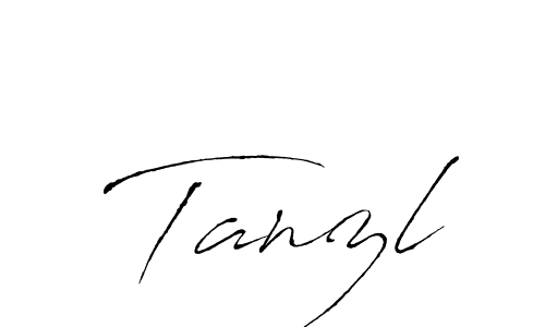 Design your own signature with our free online signature maker. With this signature software, you can create a handwritten (Antro_Vectra) signature for name Tanzl. Tanzl signature style 6 images and pictures png