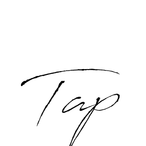 Make a beautiful signature design for name Tap. With this signature (Antro_Vectra) style, you can create a handwritten signature for free. Tap signature style 6 images and pictures png