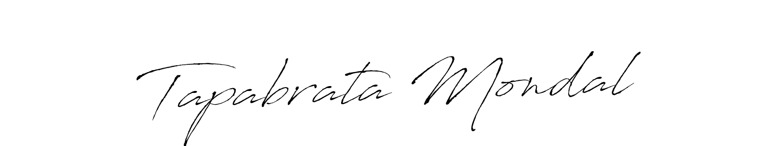 Use a signature maker to create a handwritten signature online. With this signature software, you can design (Antro_Vectra) your own signature for name Tapabrata Mondal. Tapabrata Mondal signature style 6 images and pictures png