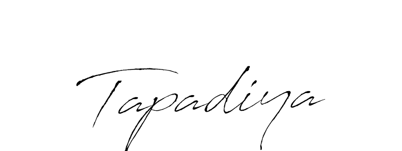 You should practise on your own different ways (Antro_Vectra) to write your name (Tapadiya) in signature. don't let someone else do it for you. Tapadiya signature style 6 images and pictures png