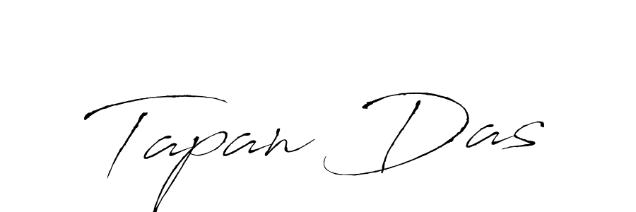 How to make Tapan Das signature? Antro_Vectra is a professional autograph style. Create handwritten signature for Tapan Das name. Tapan Das signature style 6 images and pictures png