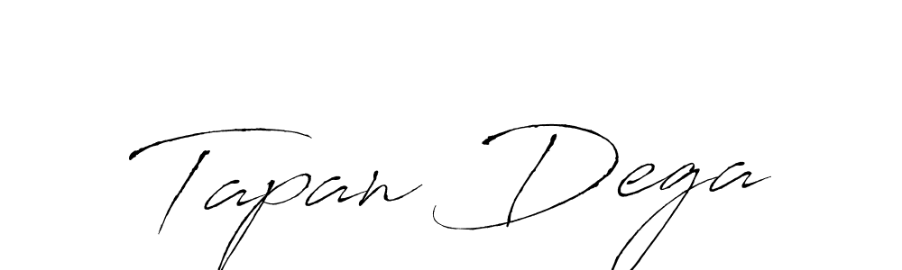 How to make Tapan Dega signature? Antro_Vectra is a professional autograph style. Create handwritten signature for Tapan Dega name. Tapan Dega signature style 6 images and pictures png