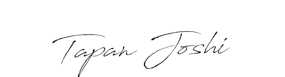 You should practise on your own different ways (Antro_Vectra) to write your name (Tapan Joshi) in signature. don't let someone else do it for you. Tapan Joshi signature style 6 images and pictures png