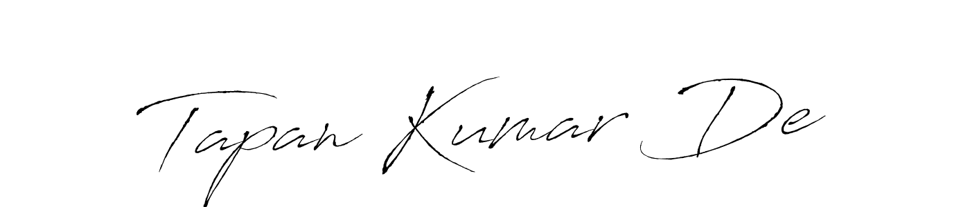 It looks lik you need a new signature style for name Tapan Kumar De. Design unique handwritten (Antro_Vectra) signature with our free signature maker in just a few clicks. Tapan Kumar De signature style 6 images and pictures png